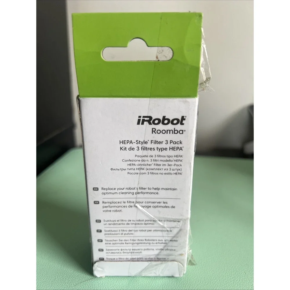 iRobot Roomba HEPA Replacement Filters for 800 and 900 Series 3 pack